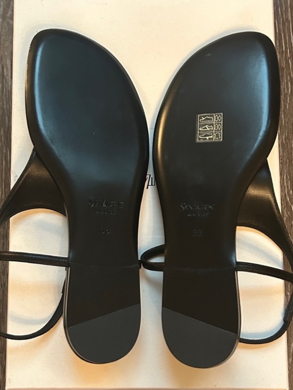 Saint Laurent NWT Cassandra Sandals - Picture 5 of 10